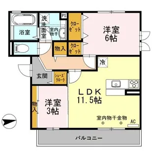 ARC(アーク)【1階】の間取り