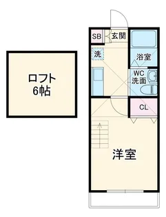 アリビオ武蔵新城【1階】の間取り