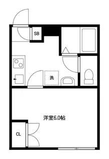 早稲田鶴巻町IMAハウス【2階】の間取り