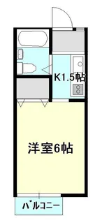 シャルム天神尾【1階】の間取り