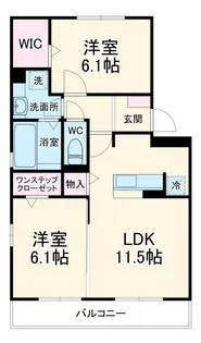 ヴィラ ビアンカ【3階】の間取り