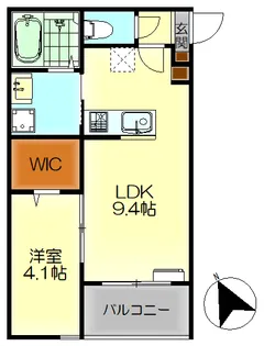 M・テラス吉浦新町II【1階】の間取り