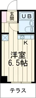 メゾンタック【1階】の間取り