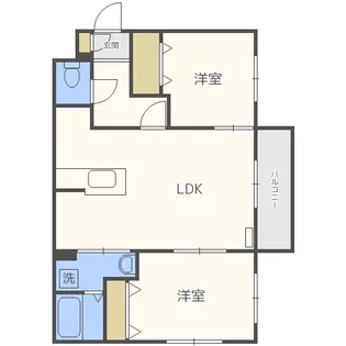 ヴィビひばりが丘II【5階】の間取り