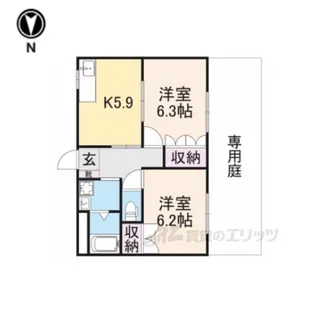桜ステージ【1階】の間取り