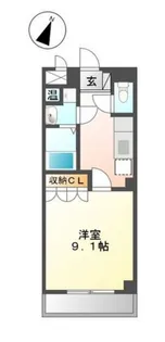 リビュール日吉【3階】の間取り