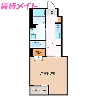 rose bud【1階】の間取り