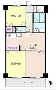 エクセレント北山田【4階】の間取り