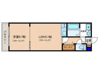 エクシア京都駅南【3階】の間取り