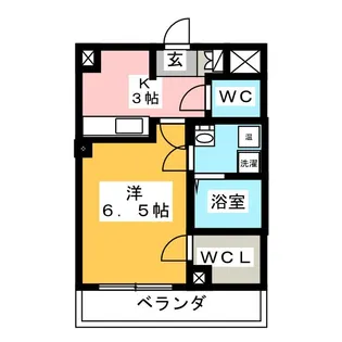 オアシス柳ヶ瀬ビル【7階】の間取り