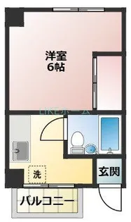 ホワイトパレス【1階】の間取り