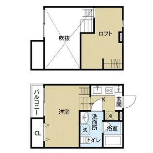 solana(ソラナ)【2階】の間取り