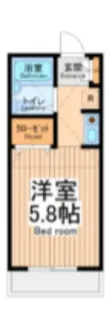 エルハイム【1階】の間取り