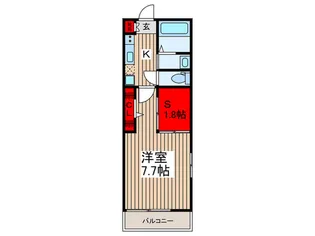 BELLA CORTE南浦和【1階】の間取り