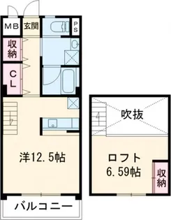 CREVIA【3階】の間取り