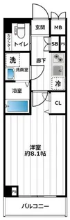 CREST TAPP東十条【1階】の間取り