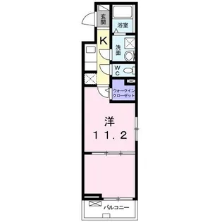 アライブ湘南【3階】の間取り