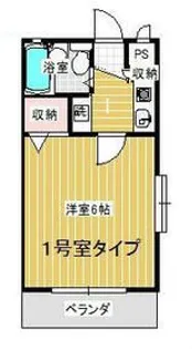 コンフォートマンション大宮【2階】の間取り