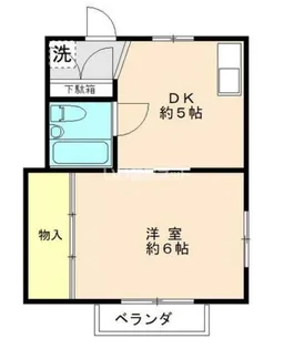 しんせいビルデ【1階】の間取り