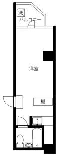 青山ポニーハイム【3階】の間取り
