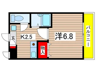 アスタリスク日吉【1階】の間取り