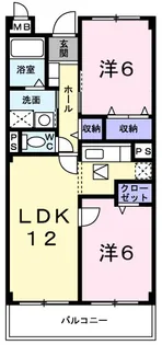 ささお弐番館【1階】の間取り