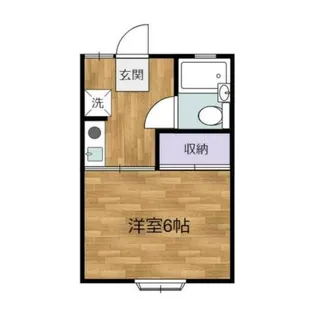 リバーサイド多摩川【1階】の間取り