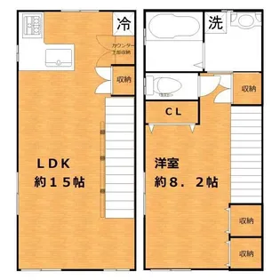 ビアンカ青葉台【2階】の間取り