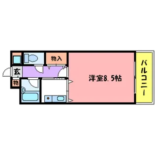ロイヤルステージ【2階】の間取り