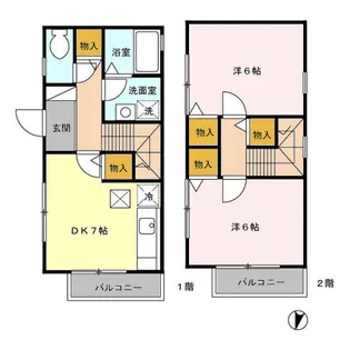 チェリービューの間取り
