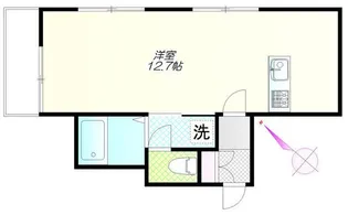 松本ハイツ【2階】の間取り