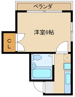ハイム栄II【2階】の間取り