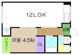 マンションみち【2階】の間取り