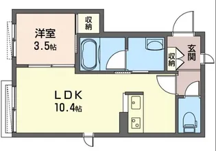 OLIVEII【2階】の間取り