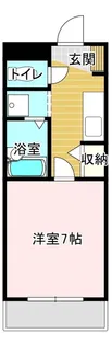フレグランスわたなべ【2階】の間取り