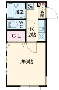 グリーンバレー【1階】の間取り