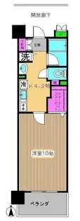 BGM北浦和【1階】の間取り