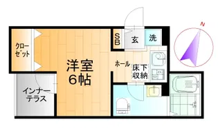 シエル ソレイユ【1階】の間取り