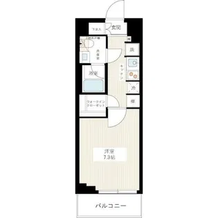 AZEST北赤羽【2階】の間取り
