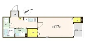 ハーモニーテラス柴又VIII【1階】の間取り