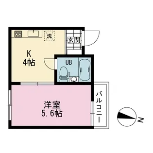 RARA弘明寺【2階】の間取り