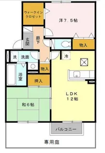 パルティーダ【1階】の間取り