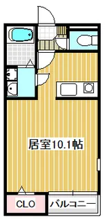 パサージュ南岩国【1階】の間取り