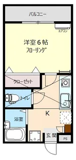 ル・ルポII【2階】の間取り