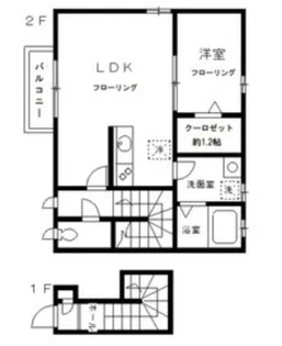 サニーヒルズ【2階】の間取り