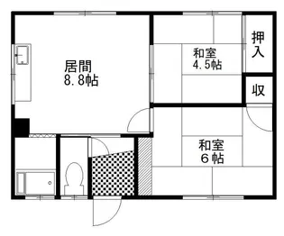 堀田マンション【2階】の間取り