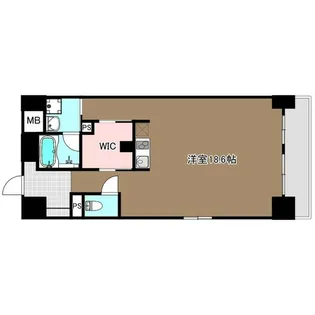 wolf Pack Apartment【9階】の間取り