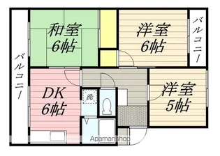 メモリー武供第一ビル【4階】の間取り