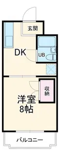 グランドゥール【2階】の間取り