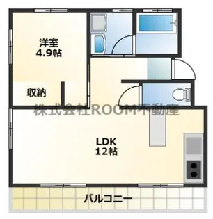 Renatus若葉【1階】の間取り